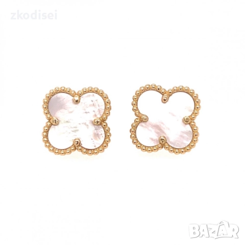 Златни обеци Van Cleef & Arpels 4,60гр. 14кр. проба:585 модел:34528-5
