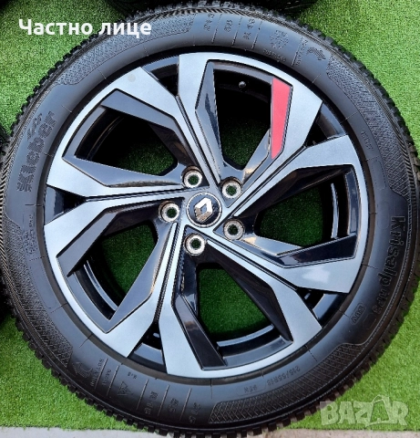 Продавам 4бр оригинални 18-ки джанти с зимни гуми KLEBER Krisalp HP3 SUV за Рено Аркана, Каптур , снимка 3 - Гуми и джанти - 52168468