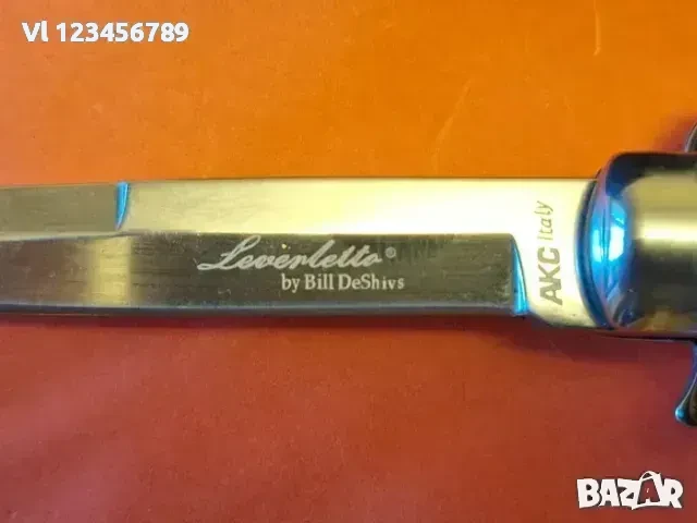 Италиански автоматичен нож "leverletto"Akc - 80x19, снимка 3 - Ножове - 50556748