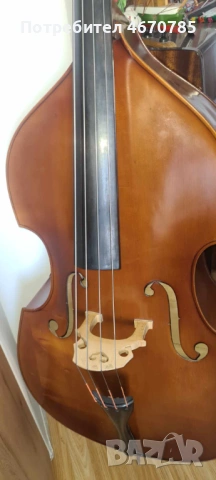 Продавам контрабас Кремона-Казанлък, снимка 4 - Струнни инструменти - 53878915