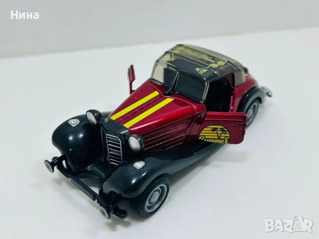 Страхотна ретро метална кола Mercedes- Benz 320 от 1940, снимка 3 - Коли, камиони, мотори, писти - 52598675