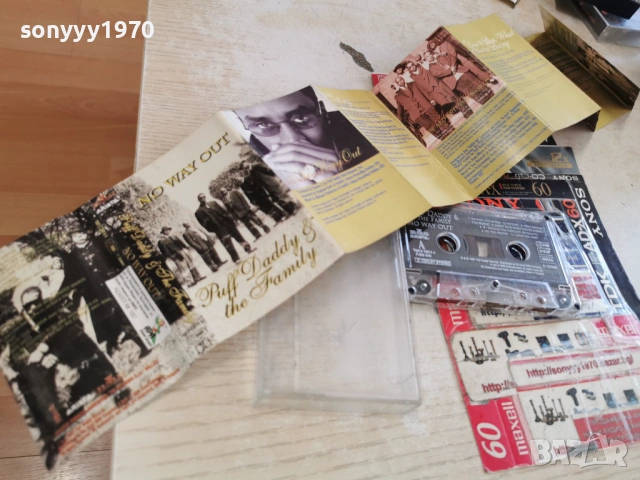 PUFF DADDY-ORIGINAL TAPE 0503261805H1E6R66, снимка 5 - Аудио касети - 53725354