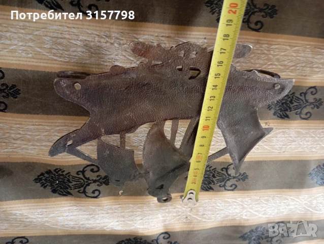 Стенна поставка за лули-кораб, снимка 6 - Други ценни предмети - 51154728