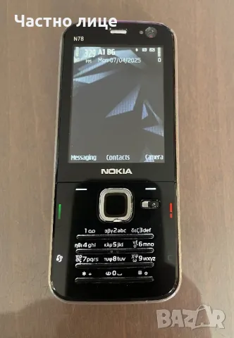 Телефон Nokia N78, снимка 2 - Nokia - 49795846
