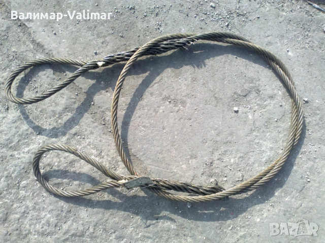 Стоманени въжета за лебедки, кранове, машини, лифтове, снимка 3 - Други машини и части - 53569393
