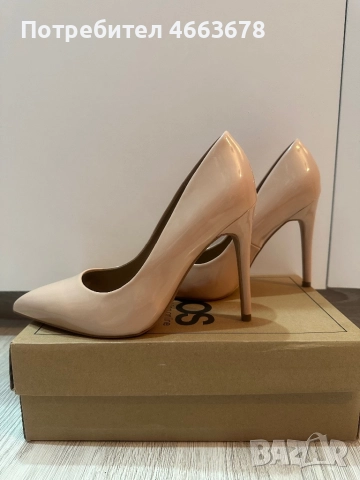 Обувки висок ток стилетто
