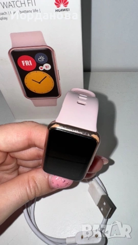 Смарт часовник Huawei watch fit Tia B07 sakura pink, снимка 9 - Дамски - 53356694