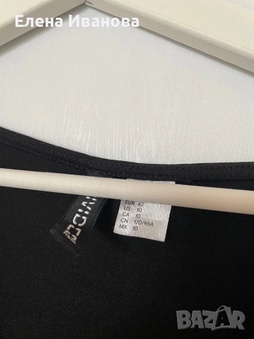 Черна рокля за повод , снимка 2 - Рокли - 53654983