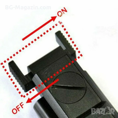 Компактен лазерен мерник с червена точка прицел за пистолет глок макаров еърсофт въздушна пушка, снимка 4 - Оборудване и аксесоари за оръжия - 51051864