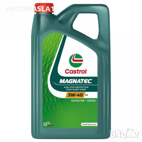 CASTROL MAGNATEC 5W40 C3 5л, снимка 1 - Аксесоари и консумативи - 46806007