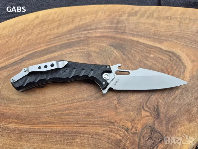 Руски сгъваем нож НОКС Магнуст-2С, дизайн А.Бирюков, снимка 3 - Ножове - 50318709