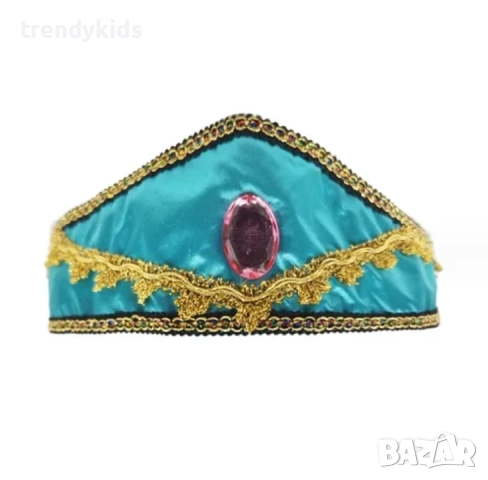 Костюми на Принцеса Яасмин от Аладин с подарък лента за коса , снимка 9 - Други - 44117939