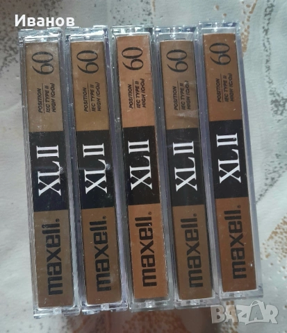 Аудио касети , MAXELL XLII  60 мин. - хром 