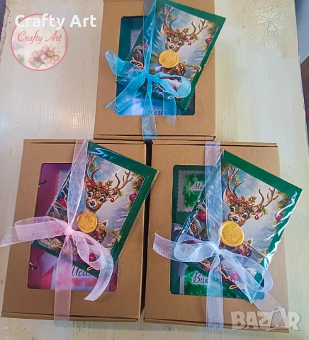 Коледен бебешки албум "Моята първа Коледа" , снимка 5 - Декорация за дома - 52419125