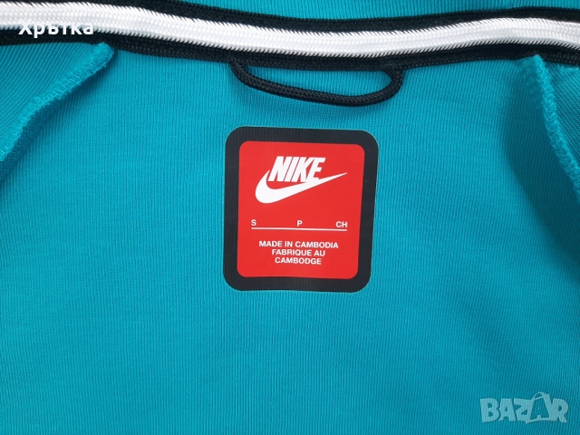 Nike Tech Fleece Windrunner - Оригинално мъжко горнище размер S, снимка 9 - Спортни дрехи, екипи - 52422348