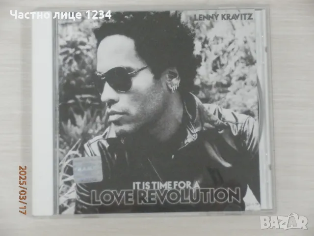 Lenny Kravitz - It Is Time for a Love Revolution - 2014, снимка 1