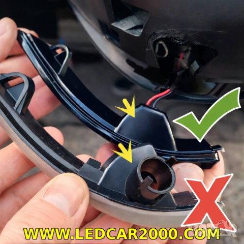 Динамични - Бягащи лед мигачи за огледала FORD, снимка 5 - Аксесоари и консумативи - 54165876