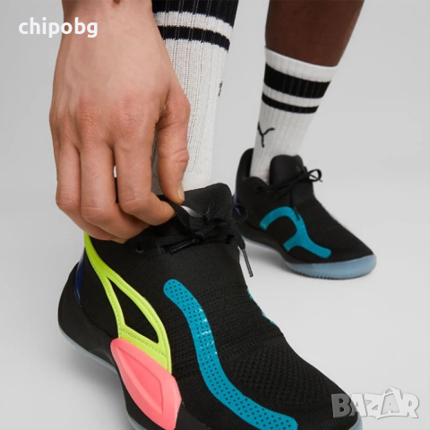 Мъжки Баскетболни Обувки PUMA Rise Nitro, снимка 10 - Маратонки - 44979952