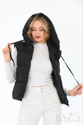 Дамски къс елек, снимка 5 - Якета - 54007771