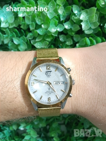 ETT Solar Drive Radio Controlled часовник - 190 лв, снимка 3 - Мъжки - 51704146