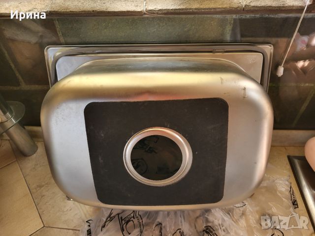 Кухненска мивка с транспортен дефект размер 53,5хх42,5х16,5 см, снимка 5 - Мивки - 46416665