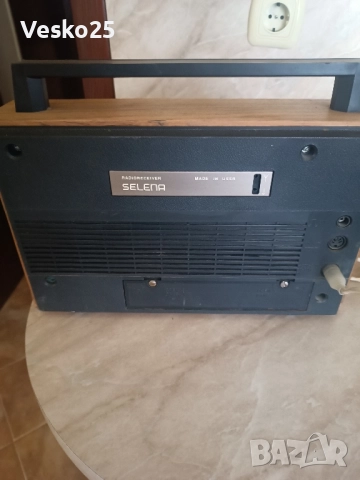 Ретро радио Selena B-216 - работещо, снимка 8 - Радиокасетофони, транзистори - 51753538