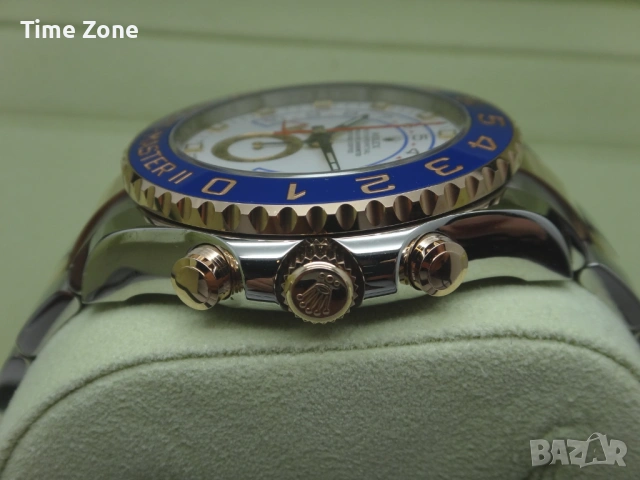 Rolex Yacht-Master II 44mm Two-Tone Rose Gold White Dial Ceramic Automatic Различни Варианти, снимка 5 - Мъжки - 54047638