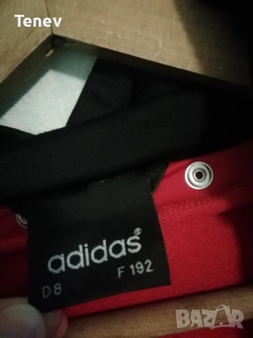 Adidas Originals 1990s 90s оригинално горнище ретро с качулка Адидас Trefoil , снимка 8 - Спортни дрехи, екипи - 39408269