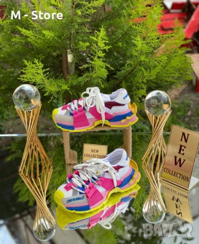 Дамски сникърси-Dolce&Gabbana- Цветни, снимка 2 - Маратонки - 54191523