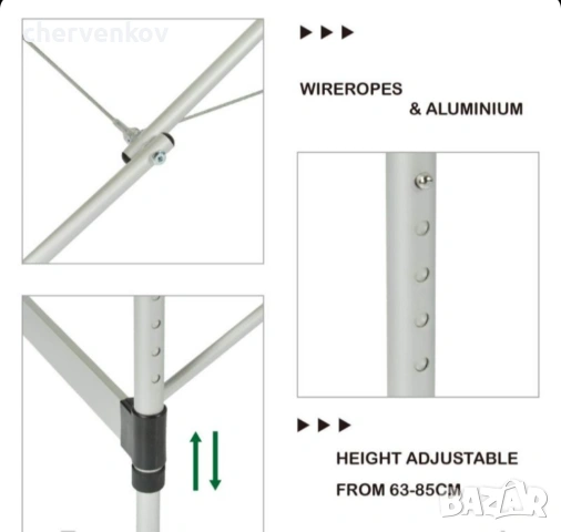 четирисекторна дървена козметична масажна кушетка четирисекционна черен цвят, снимка 15 - Кушетки - 53165920