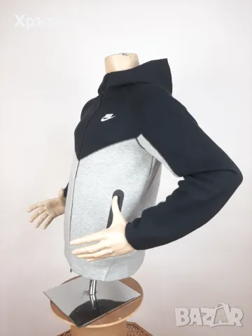 Nike Tech Fleece - Оригинално мъжко горнище размер S, снимка 2 - Спортни дрехи, екипи - 47463173