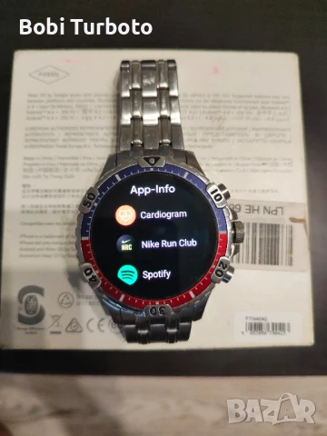 Fossil garrett gen 5 smartwatch, снимка 3 - Мъжки - 50979733