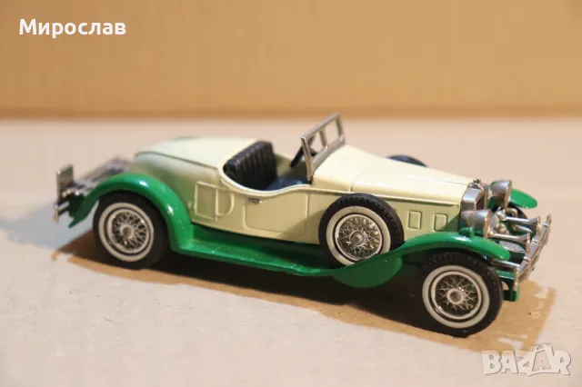1/43 MATCHBOX STUTZ BEARCAT 1931 КОЛИЧКА РЕТРО МОДЕЛ, снимка 4 - Колекции - 49927251