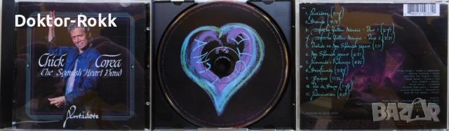 Chick Corea – CD & DVD - оригинални и неофициални издания , снимка 4 - CD дискове - 53143098