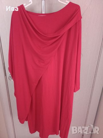 Дамска рокля в червено, снимка 4 - Рокли - 46464951