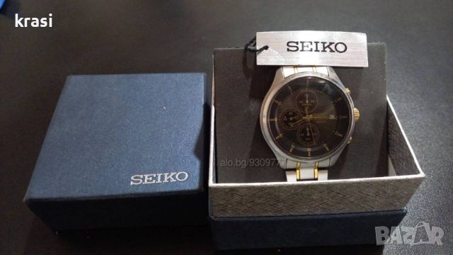 SEIKO мъжки часовник 45 мм. Модел 4Т57, снимка 1 - Мъжки - 46245045