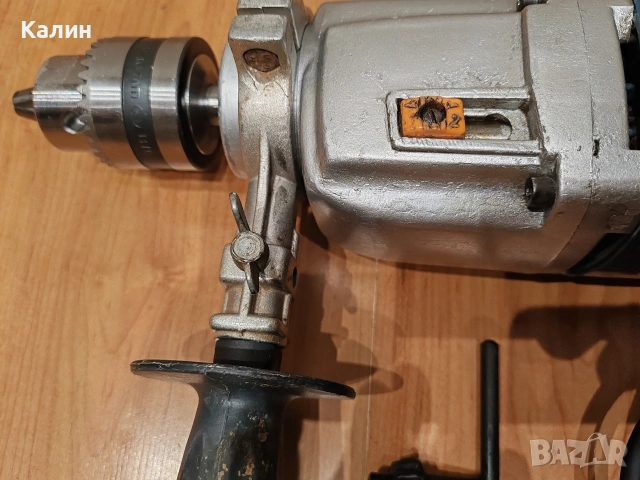 Елпром БЗ-16А двускоростна бормашина, снимка 2 - Бормашини - 52204095