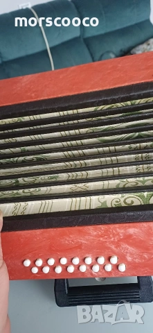 Рядък Руски детски акордеон -,,Крьiжачок "- 16 баса , снимка 8 - Акордеони - 53947999