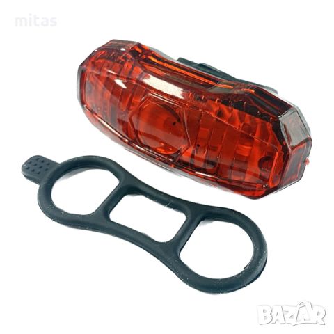 Задна LED стоп светлина за велосипед колело, Презареждаема, USB, снимка 3 - Аксесоари за велосипеди - 45654319