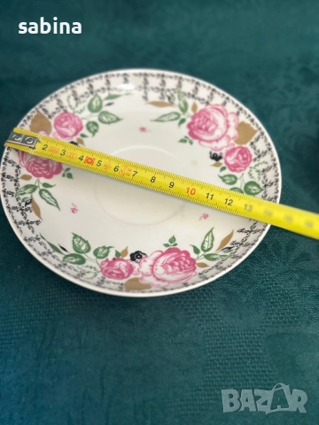 Порцеланова чаша на ЛФЗ Ломоносов, снимка 4 - Чаши - 52671559