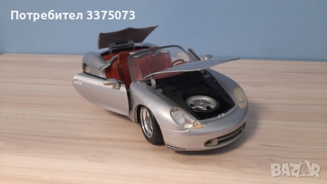 Porsche boxster 1:18 Maisto , снимка 6 - Колекции - 46624651