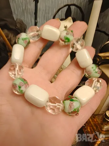  Гривна Мурано с оникс