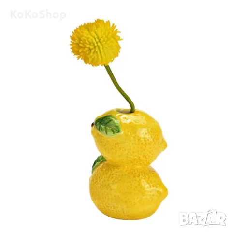 Ваза Лимон 8х5х9 см. свеж акцент за дома