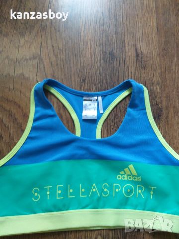 Adidas STELLA McCARTNEY sports bra - страхотно дамско бюстие КАТО НОВО М, снимка 4 - Корсети, бюстиета, топове - 46737345