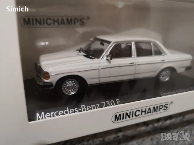 Mercedes-benz (W123) Minichamps 1:43, снимка 2 - Колекции - 47163387