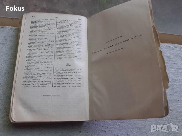 Царска книга Българско френски речник, снимка 5 - Антикварни и старинни предмети - 45268619