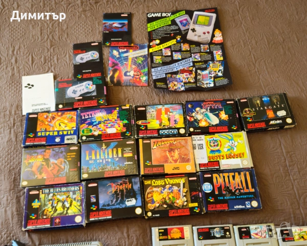Super Nintendo SNES игри console and games collection Sega n64 retro, снимка 6 - Игри за Nintendo - 52187408