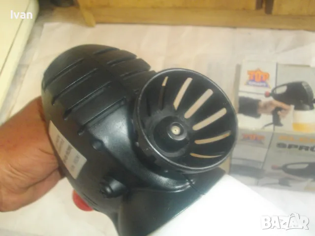 НОВ НЕМСКИ ОРИГИНАЛЕН ЕЛЕКТРИЧЕСКИ БОЯДЖИЙСКИ ПИСТОЛЕТ 100W 140 bar 320ml/min Дюза 0,8мм TOP CRAFT , снимка 11 - Други инструменти - 49679854