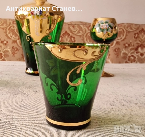 Комплект Bohemia Гарафа + 6 чаши, снимка 16 - Чаши - 51882752