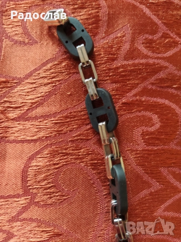 мъжко стоманено колие, снимка 4 - Колиета, медальони, синджири - 53931707